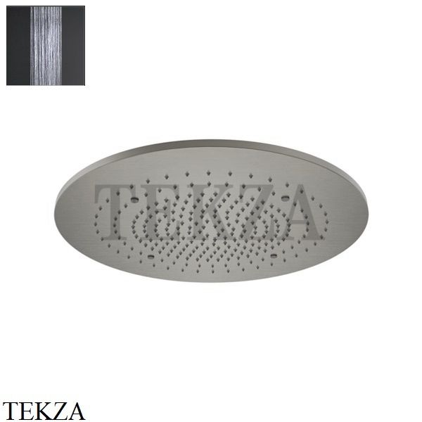 Gessi MINIMALI Накладная душевая панель 500, 1 функция 57973-239, Steel Brushed