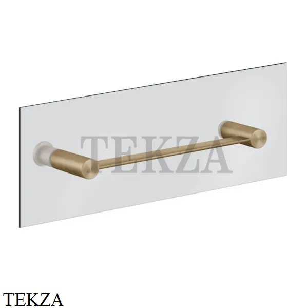 Gessi 316 ACCESSORIES Полотенцедержатель для крепления на стекло, 30 см 54921-726, Warm Bronze Br. PVD