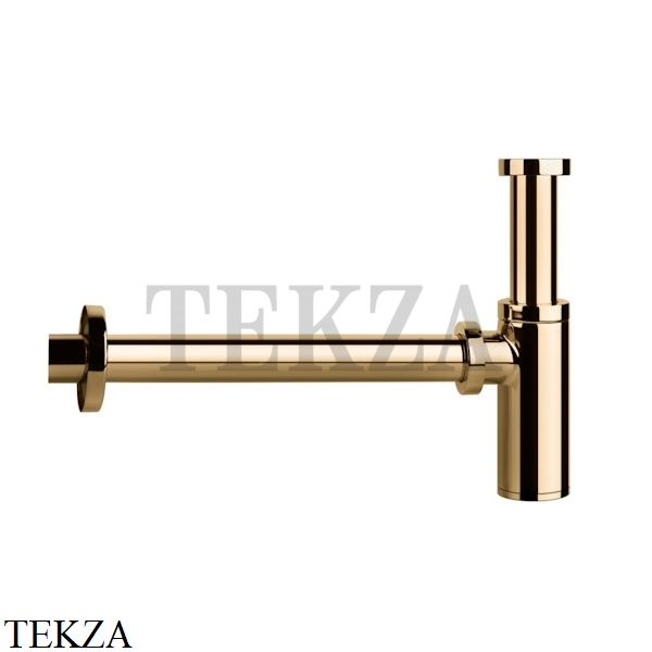 Gessi TOTAL LOOK Сифон для раковины бутылочный 01377-735, Warm Bronze PVD