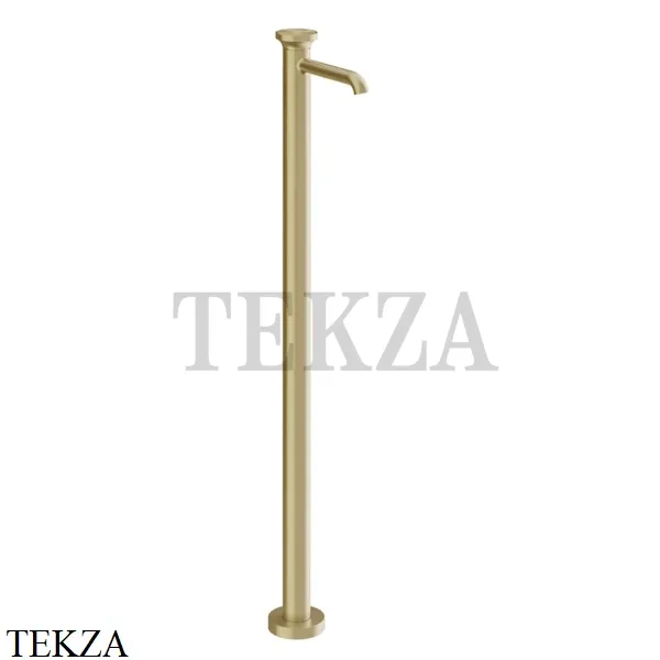 Gessi Origini ACCENT Смеситель для раковины напольный, внешняя часть 66095-727, Brushed Brass