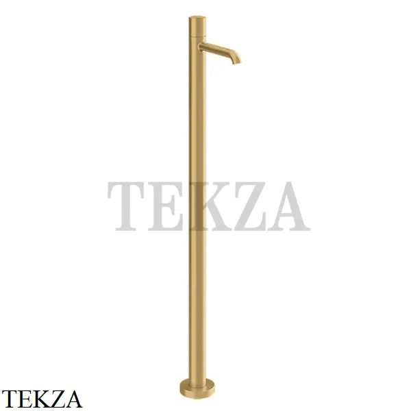 Gessi Habito UNITO Смеситель для раковины напольный, внешняя часть 70095-727, Brushed Brass