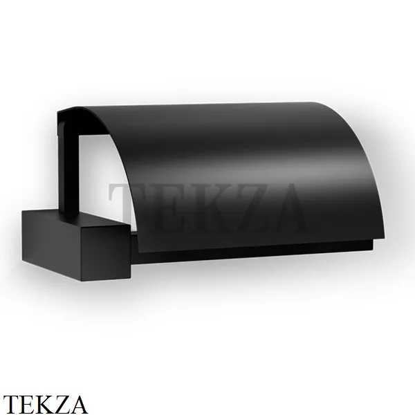 Decor Walther Corner TPH4 Держатель туалетной бумаги с крышкой, черный матовый