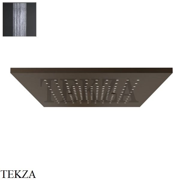 Gessi MINIMALI Накладная душевая панель 350x350, 1 функция 57871-845, Dark Bronze