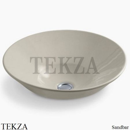 Kohler Conical Bell Раковина накладная K-2200-0, белый глянец