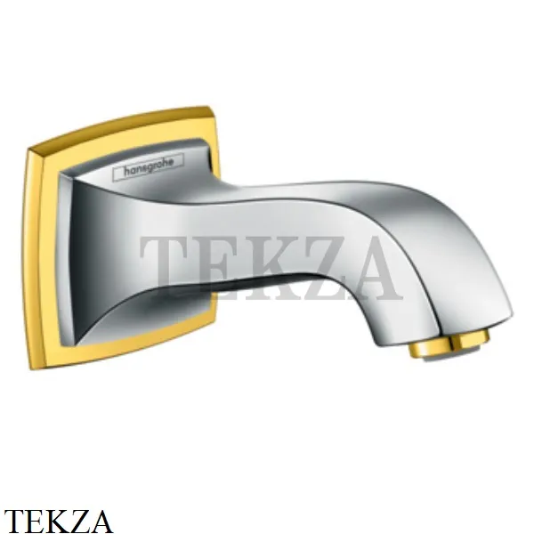 Hansgrohe Metropol Classic Излив для ванны 13425090, хром глянец/золото