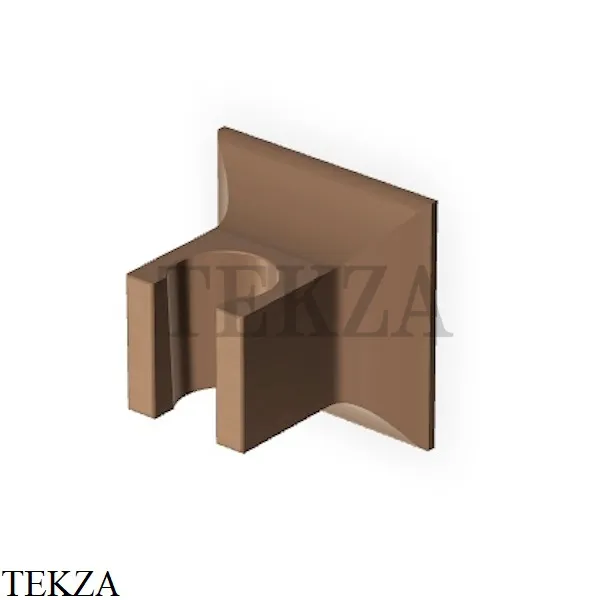 Zucchetti Bellagio Держатель ручной лейки Z93949.P21, brushed chocolate PVD