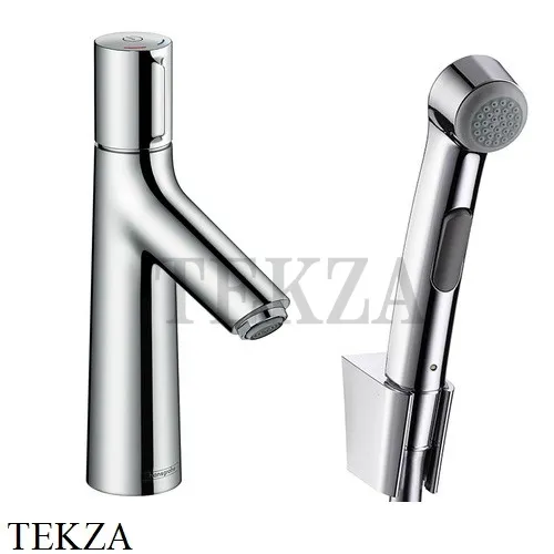 Hansgrohe Talis Select S Смеситель для раковины, с гигиенической лейкой 72291000, хром глянец