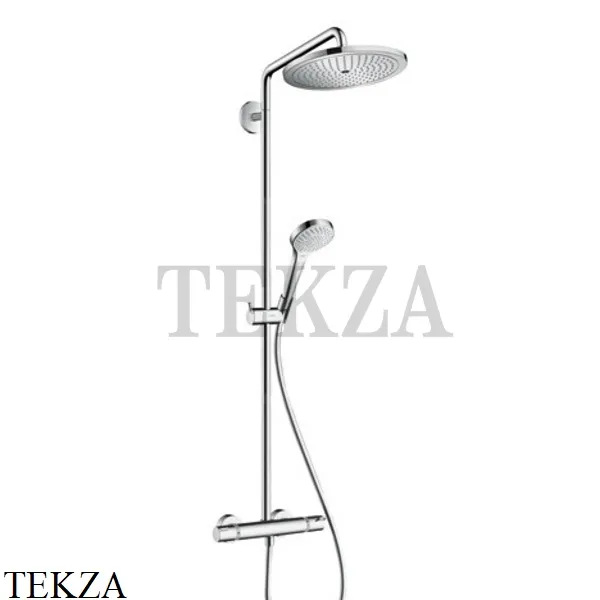 Hansgrohe Croma Select S 280 1jet Showerpipe Душевая колонна, термостат 26790000, хром глянец