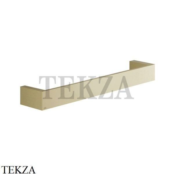 Gessi Rettangolo Держатель для банного полотенца 45 см 20900-727, Brushed Brass