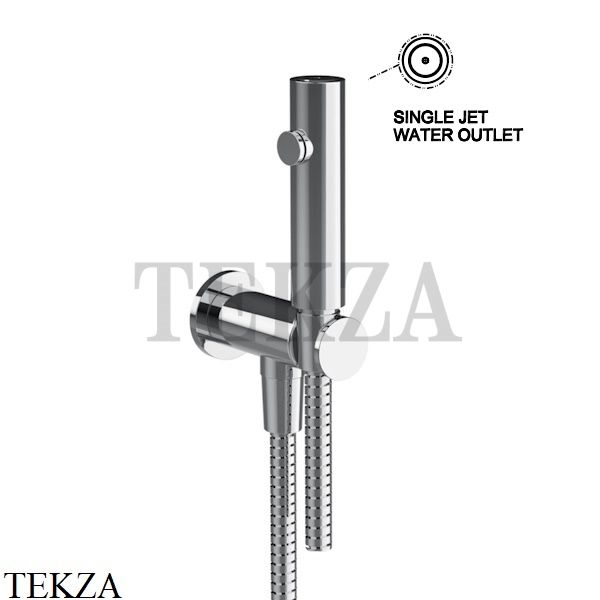 Gessi Total look Гидроёршик настенный на 1/2" 45121-031, хром глянец