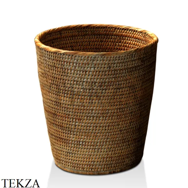 Decor Walther BASKET Корзина для бумаги 0922492, ротанг темный