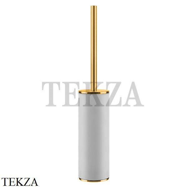 Gessi Inciso-Origini-Venti20 accessories Туалетный ершик напольный, белый 58543-246, Gold PVD