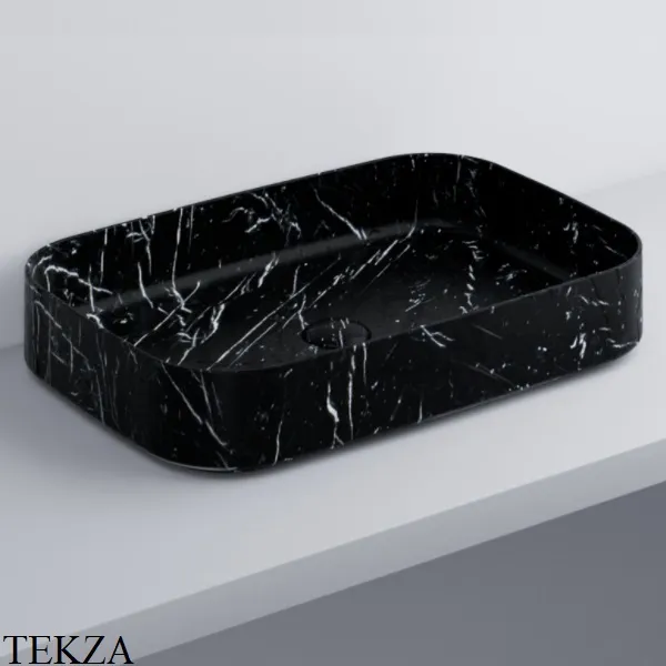 Cielo SHUI Comfort Раковина накладная 60, без перелива SHCOLAR60 NQ, Nero marquina