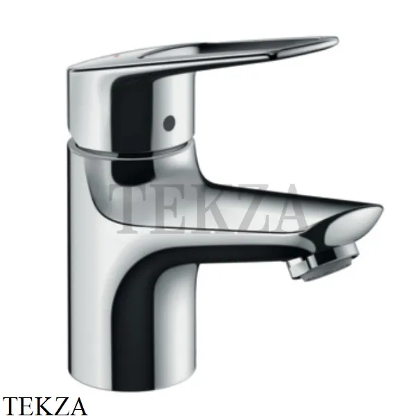 Hansgrohe Novus Loop Смеситель для раковины 70 однорычажный, без гарнитура 71080000, хром глянец