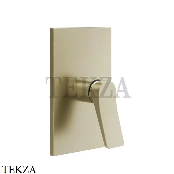 Gessi RILIEVO Смеситель для душа, внешняя часть 59061-727, Brushed Brass