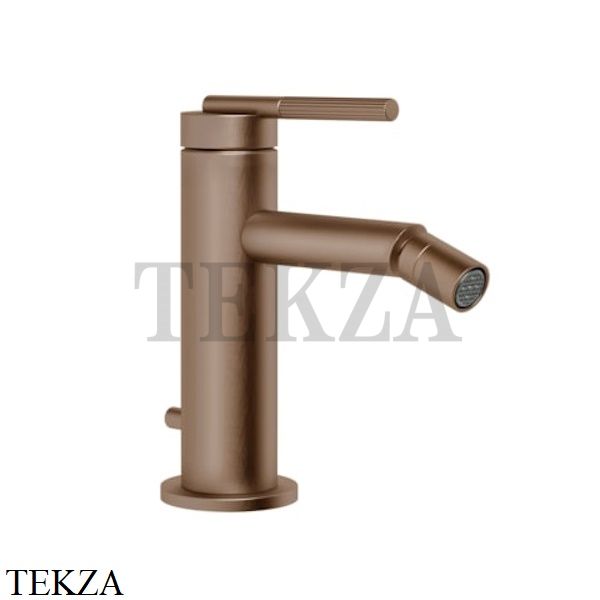 Gessi INGRANAGGIO Смеситель для биде, с донным клапаном 63507-708, Copper Brushed