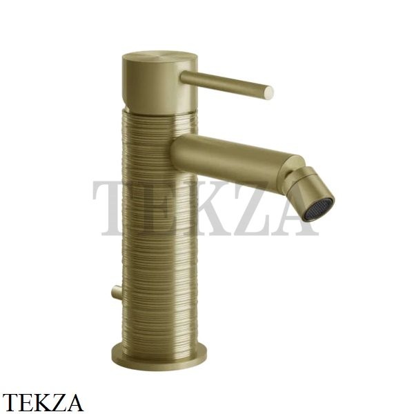 Gessi 316 TRAME Смеситель для биде, с донным клапаном 54307-727, Brushed Brass