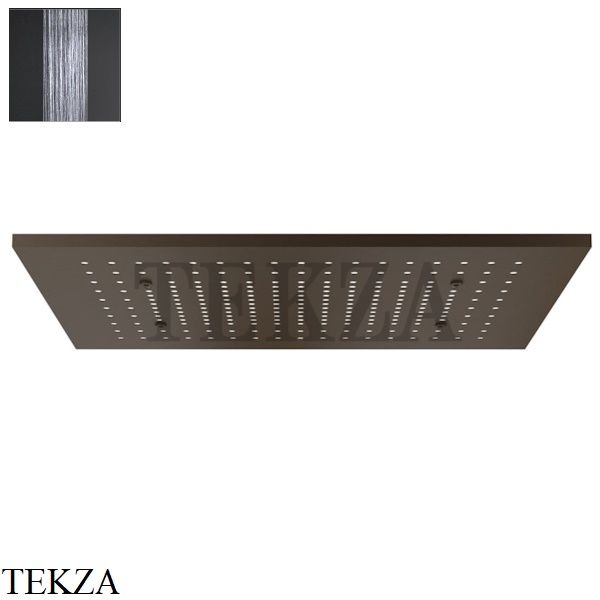 Gessi MINIMALI Накладная душевая панель 500x350, 1 функция 57006-845, Dark Bronze