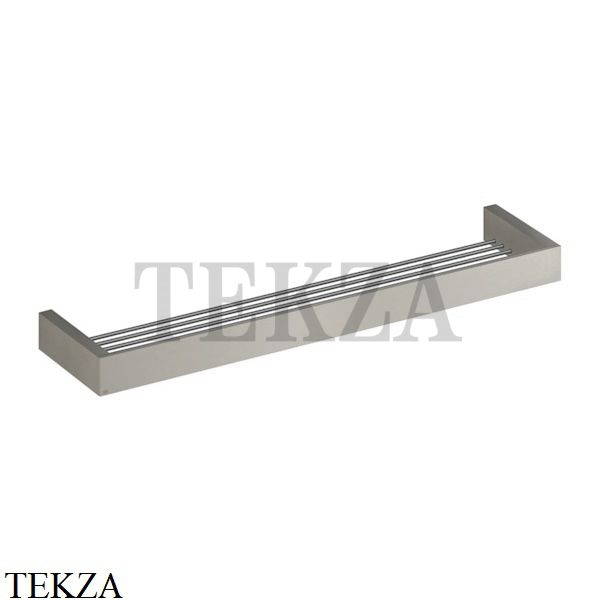 Gessi Rettangolo Решетка-полка в душевую зону 60 см 20949-149, Finox Brushed Nickel