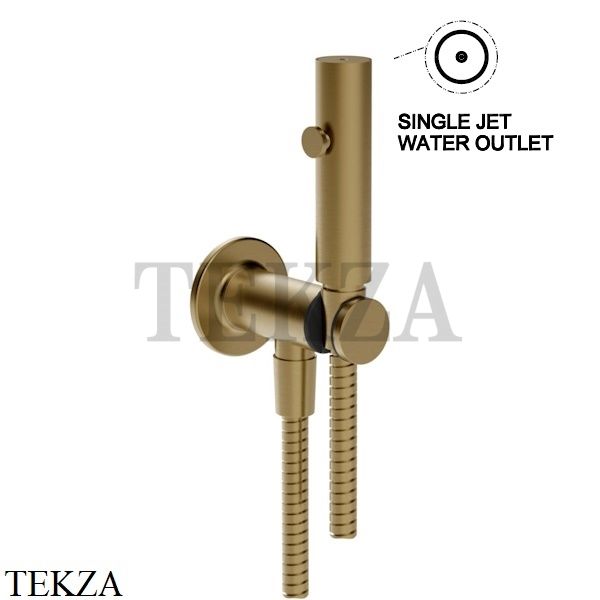 Gessi INCISO SHOWER Гидроершик настенный 58151-726, Warm Bronze Br.