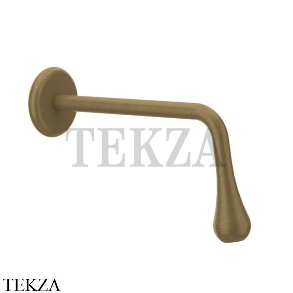 Gessi Goccia Излив для раковины настенный 33715-713, Antique Brass