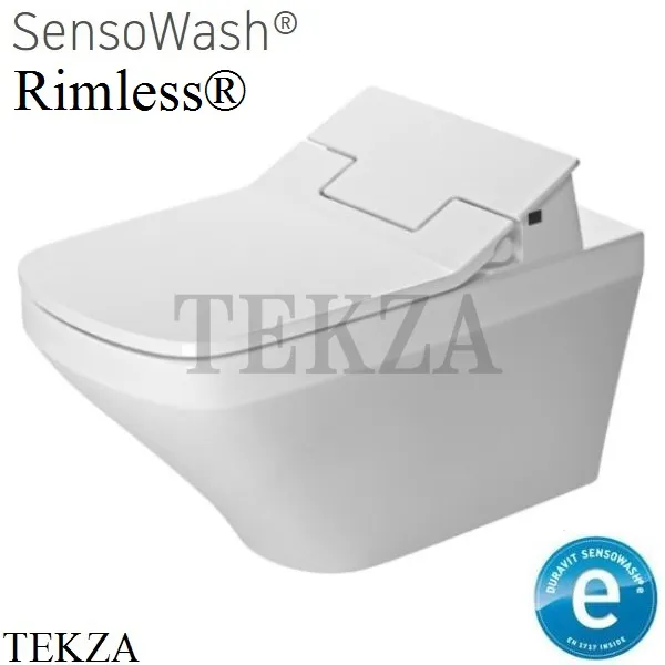 Duravit DuraStyle Унитаз подвесной без ободка 2542590000, для сиденья SensoWash®, белый глянец