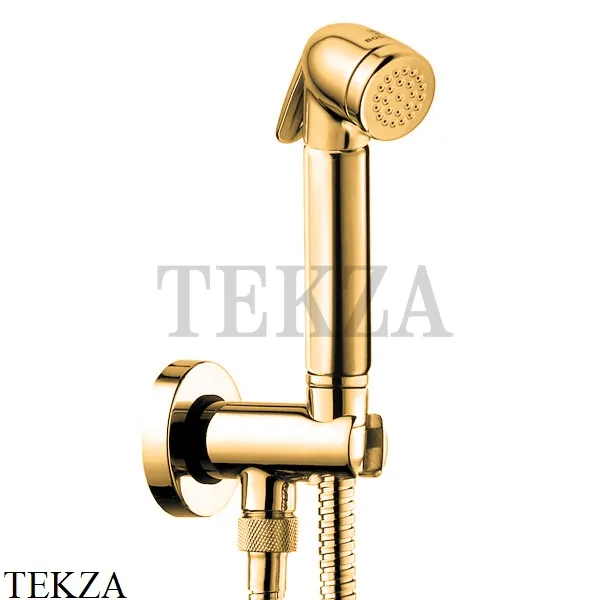 Bossini Talita BRASS Гигиенический душ с держателем C69007.021, Золото глянец