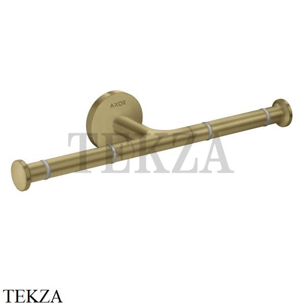 Axor Universal Circular Бумагодержатель двойной 42857950, Brushed brass