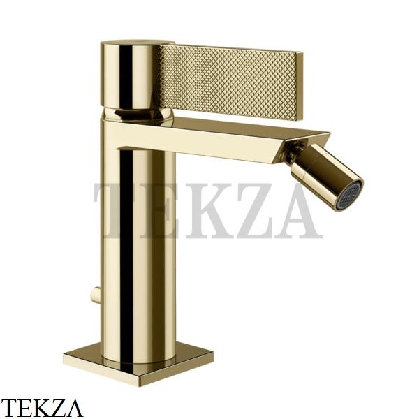 Gessi Inverso Diamantato Смеситель для биде, с донным клапаном 73607-710, Brass PVD