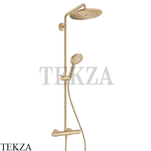 Hansgrohe Croma Select S Душевая колонна, термостат 280 1jet 26890140, Brushed Bronze