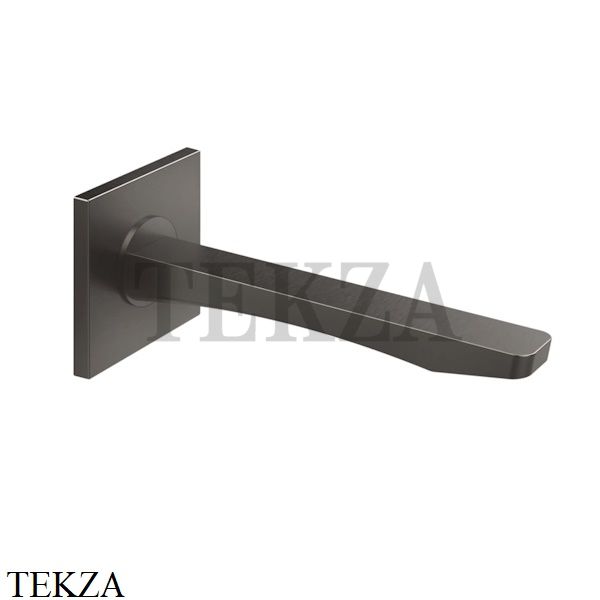 Gessi RILIEVO Излив для раковины настенный 59100-707, Black Metal Brushed