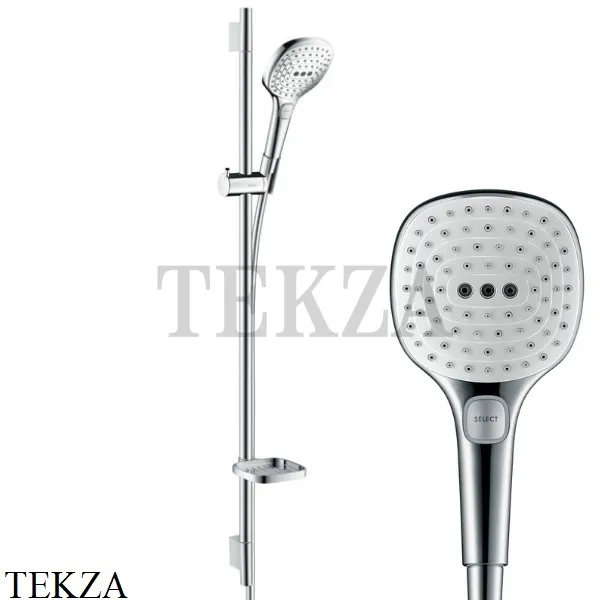 Hansgrohe Raindance Select E 120 3jet Душевой набор 26621400, хром глянец-белый