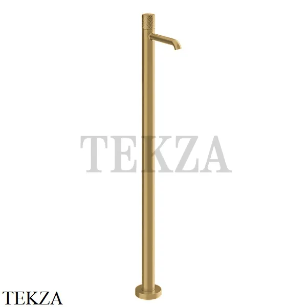 Gessi Habito INTRECCIO Смеситель для раковины напольный, внешняя часть 70195-727, Brushed Brass