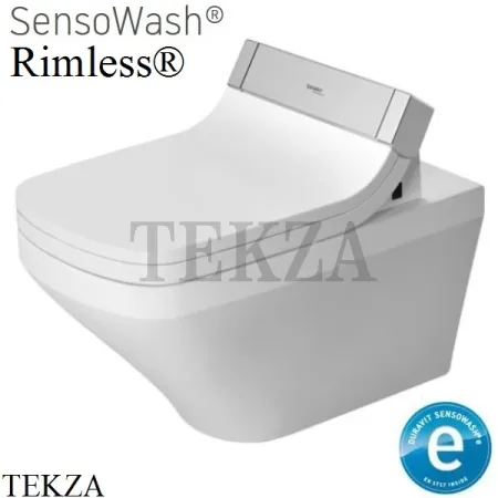 Duravit DuraStyle Унитаз подвесной без ободка 2542590000, для сиденья SensoWash®, белый глянец