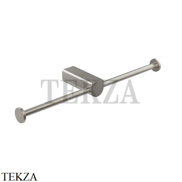 Gessi RILIEVO Держатель для туалетной бумаги двойной 59415-149, Finox Brushed Nickel