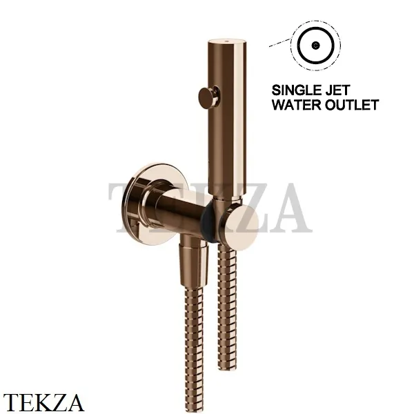 Gessi INCISO SHOWER Гидроершик настенный 58151-030, Copper глянец