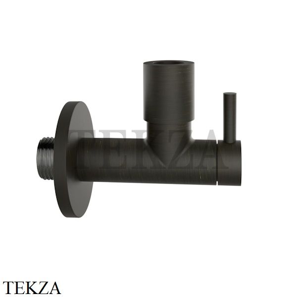 Gessi TOTAL LOOK Запорный кран-фильтр под раковину с подводом воды 01411-187, Aged Bronze