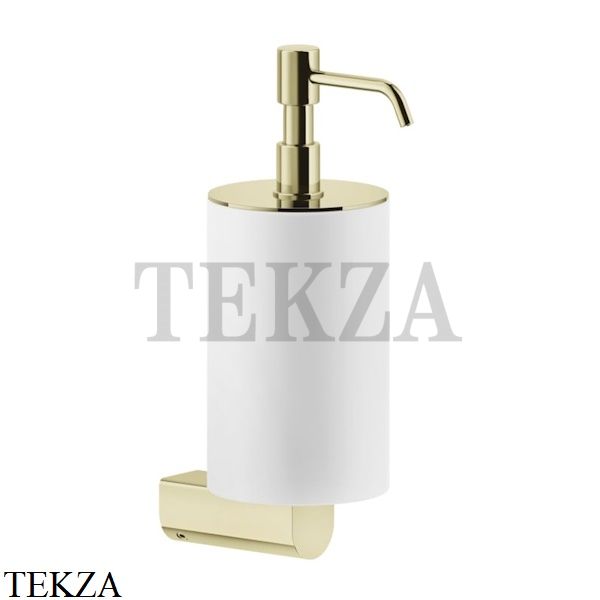 Gessi RILIEVO Дозатор для жидкого мыла, композит белый 59513-710, Brass PVD