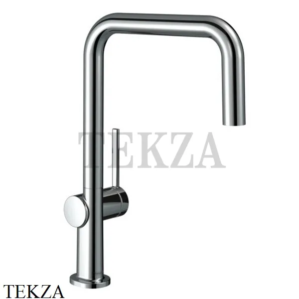 Hansgrohe Talis M54 Смеситель для кухни однорычажный U 220 1jet 72806000, хром глянец