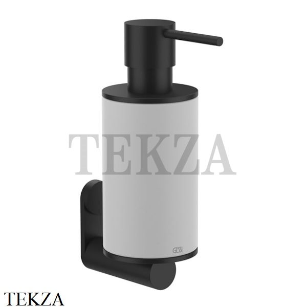 Gessi 316 ACCESSORIES Дозатор для жидкого мыла или лосьона, композит белый 54713-299, Black XL