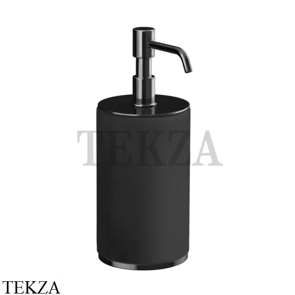 Gessi INCISO accessories Дозатор для жидкого мыла настольный, черный 66438-706, Black Metal PVD