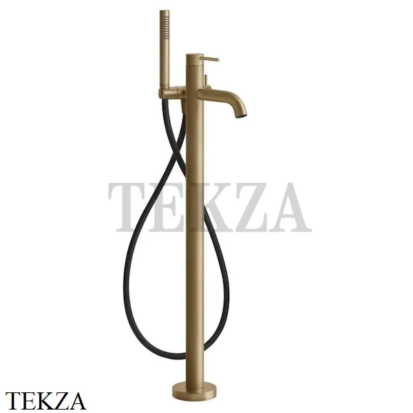 Gessi 316 BATH Смеситель для ванны, внешняя часть 54028-726, Warm Bronze Br.