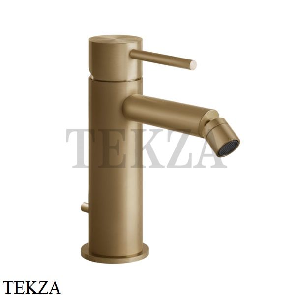 Gessi 316 FLESSA Смеситель для биде, с донным клапаном 54007-726, Warm Bronze Br.