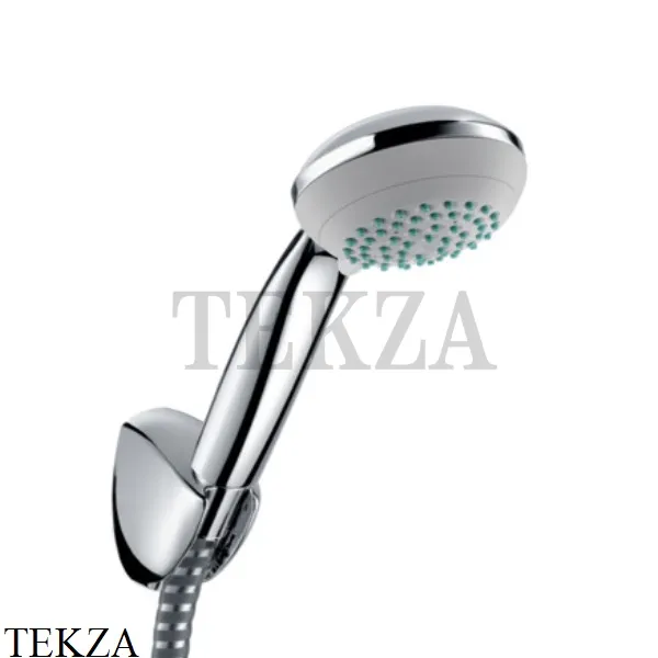 Hansgrohe Crometta Vario 85 2 jet Душевой гарнитур с держателем 27559000, хром глянец