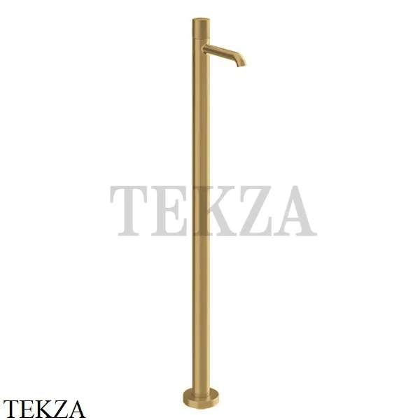 Gessi Habito CESELLO Смеситель для раковины напольный, внешняя часть 70495-727, Brushed Brass