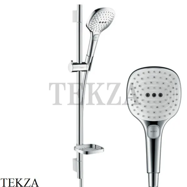 Hansgrohe Raindance Select E 120 3jet Душевой набор 26620400, хром глянец-белый