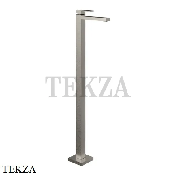 Gessi Rettangolo Смеситель для раковины напольный, внешняя часть 20092-149, Finox Brushed Nickel