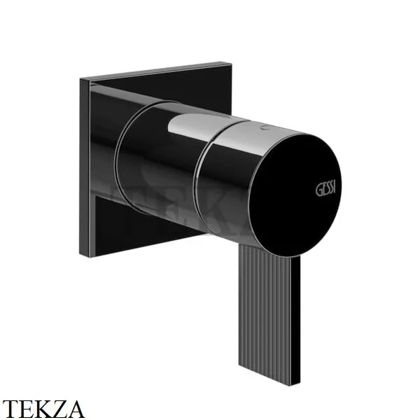 Gessi Inverso RIGATO Смеситель для душа, внешняя часть 73519-706, Black Metal