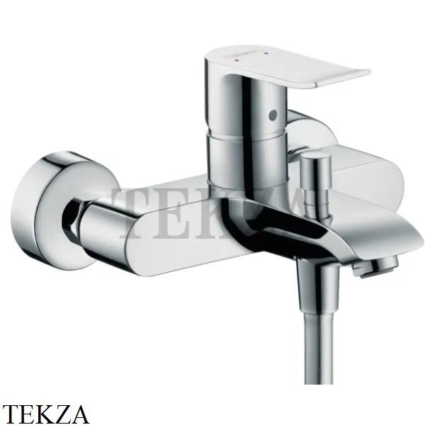 Hansgrohe Metris Смеситель для ванны наружный 31480000, хром глянец