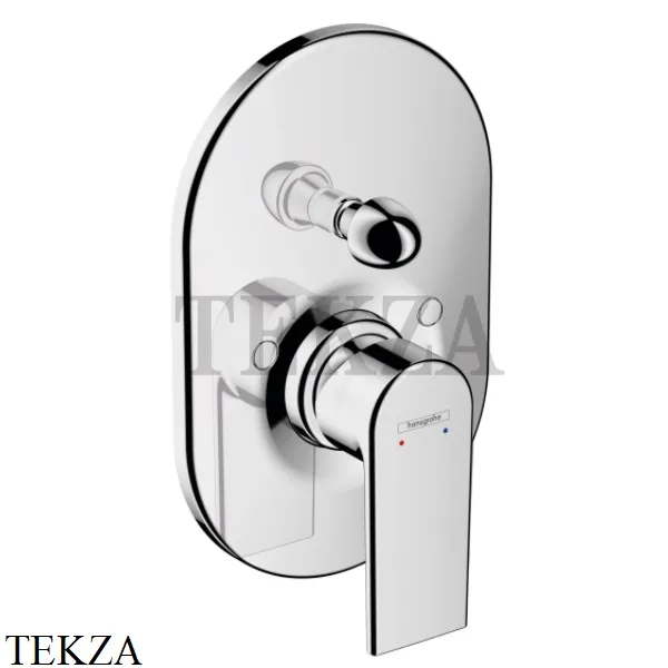 Hansgrohe Vernis Shape Смеситель для душа с переключателем 71458000, хром глянец